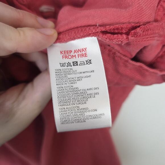 BDG Urban Outfitters Coral Straight Leg Raw Hem Pax Button Fly Jeans Size 29 - Picture 5 of 6